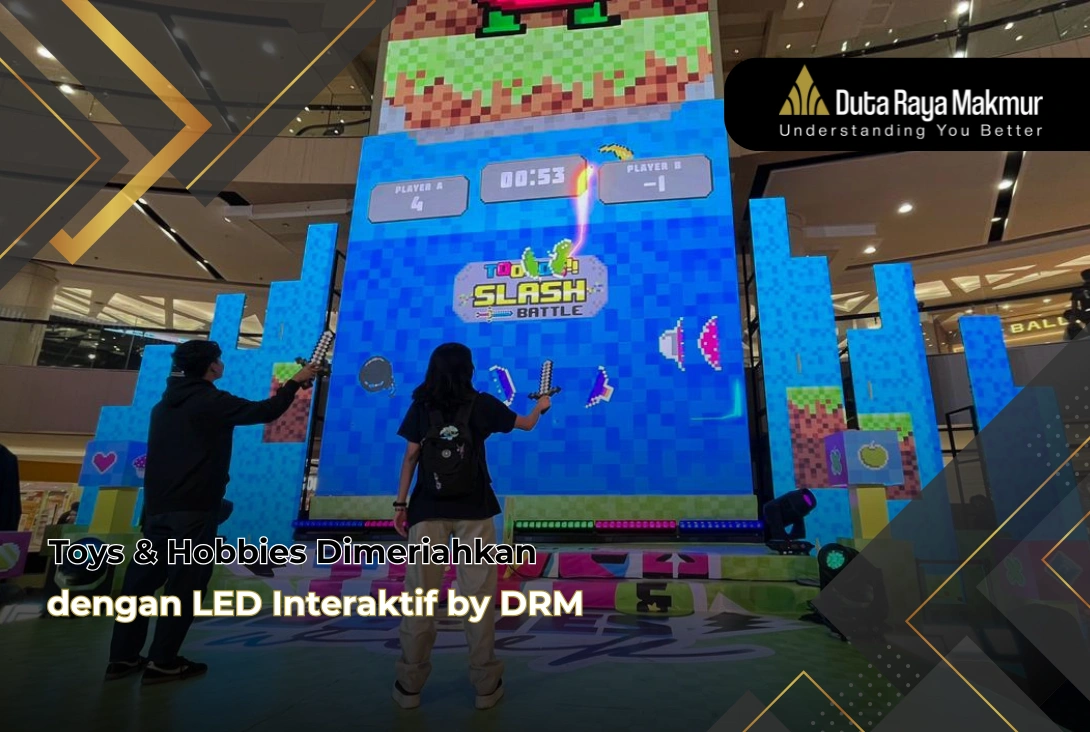 Toys & Hobbies Dimeriahkan dengan LED Interaktif by DRM