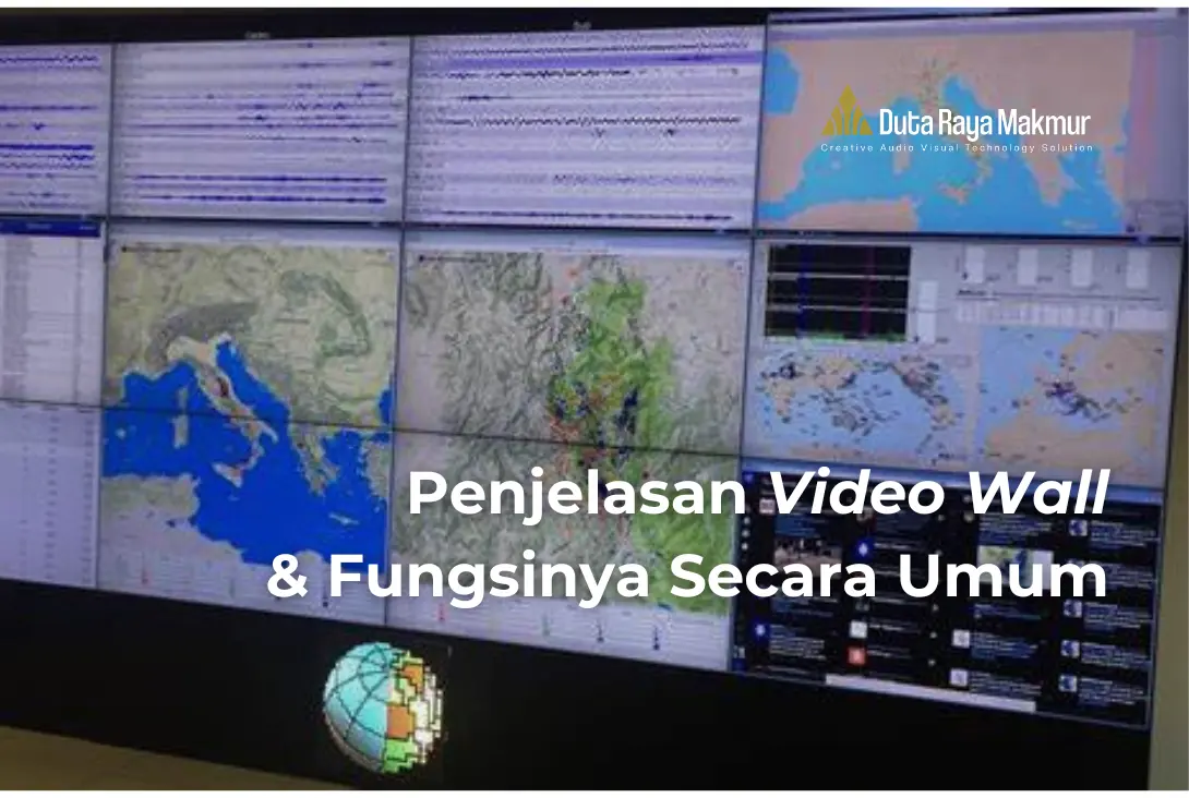 Video Wall Adalah Layar Digital yang Memiliki Banyak Fungsi. Cek di Sini!