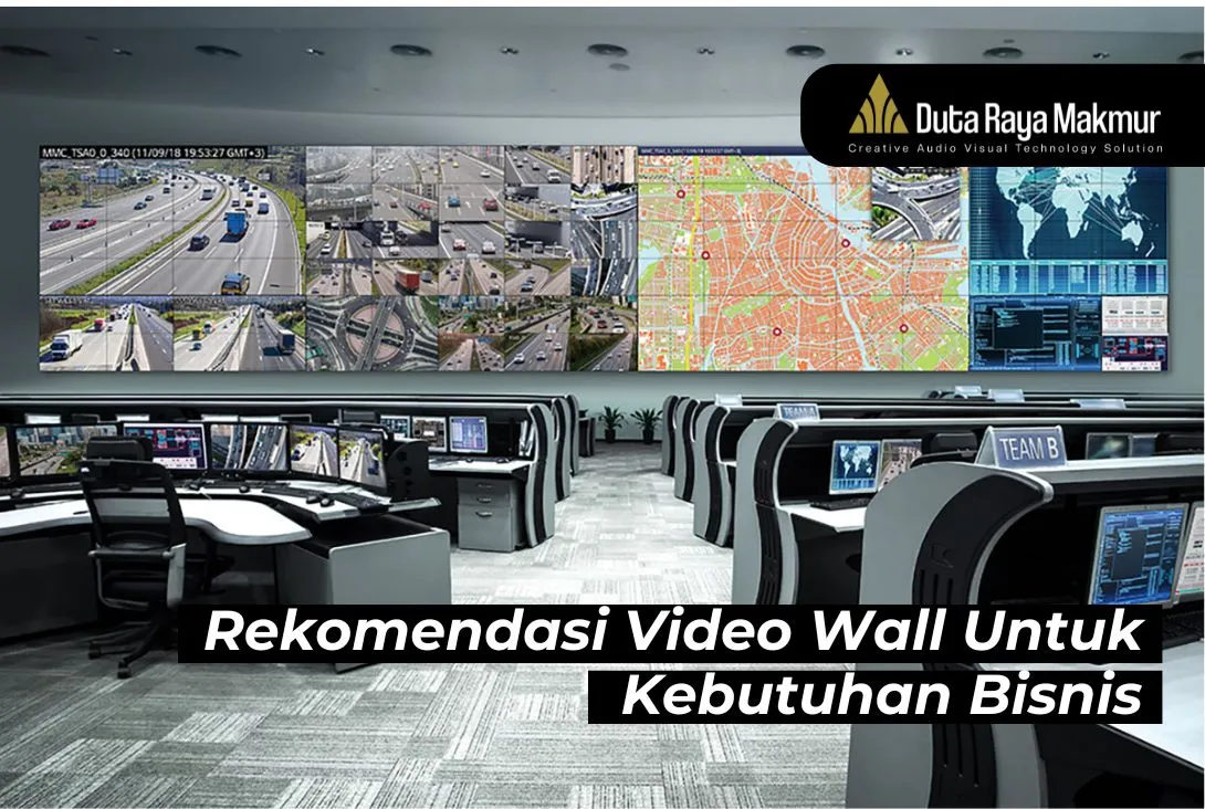 Rekomendasi Video Wall Terbaik Untuk Kebutuhan Bisnis