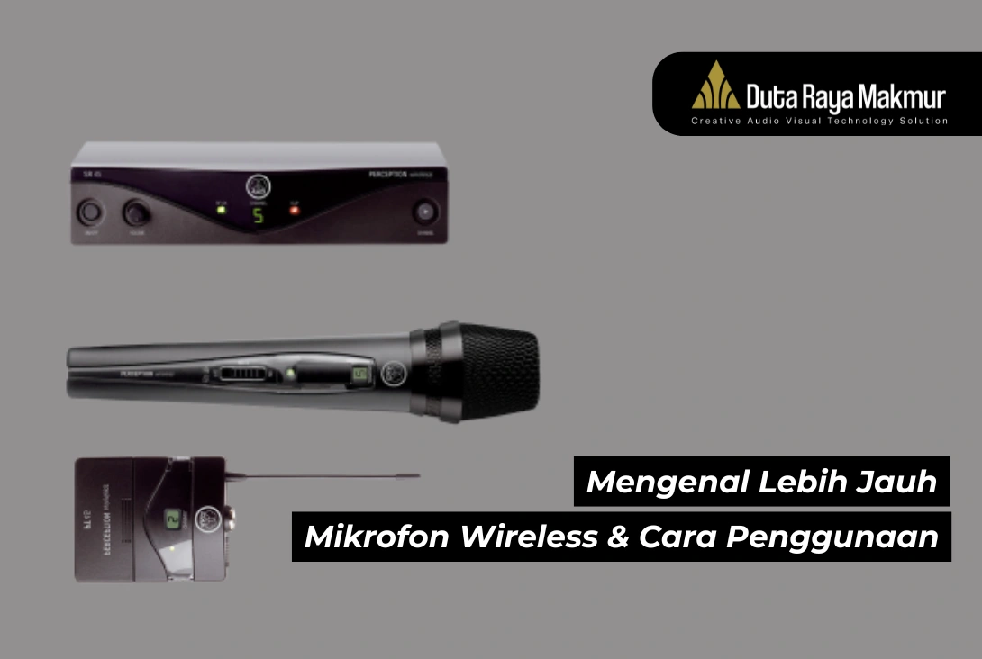 Mikrofon Wireless: Pengertian & Cara Penggunaannya