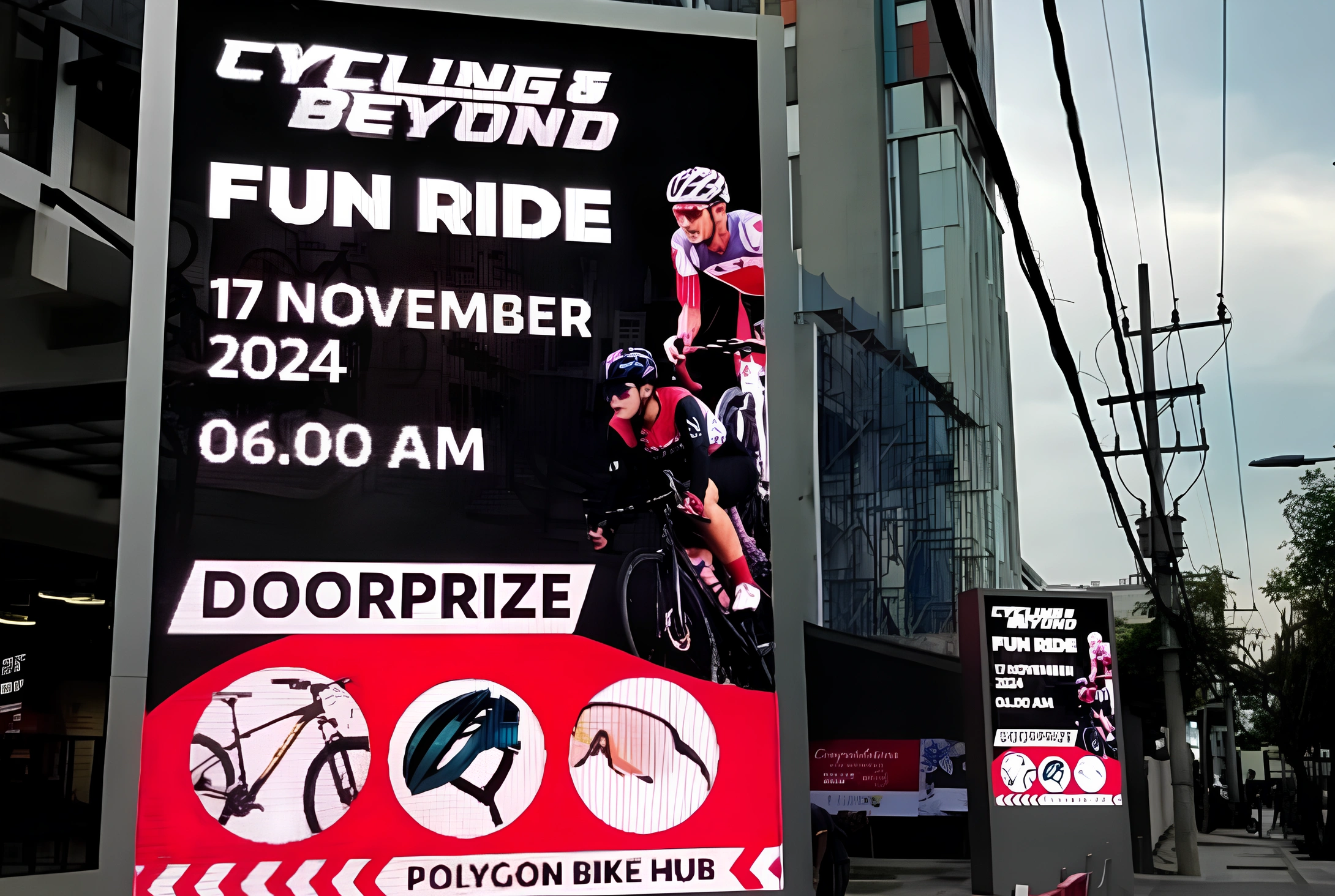 Permanent Installation, LED Videotron Outdoor - Rodalink Surabaya